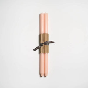 Greentree Home Candle, 18" Fluted Unscented Taper Handmade Beeswax Candles