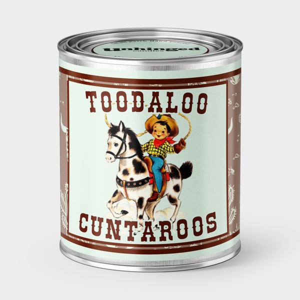Toodalloo Cuntaroo Western Themed Soy Candle