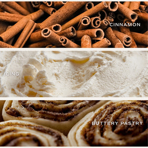 Sweet Water Decor Cinnamon Rolls 12 oz Boxed Soy Candle