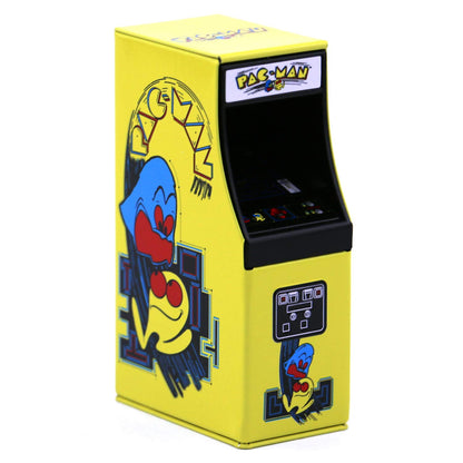 Pac-man Arcade Candy Tin, 0.6 Ounces of Strawberry Flavored Pac-Man Shaped Candies - 12 Count Display Box