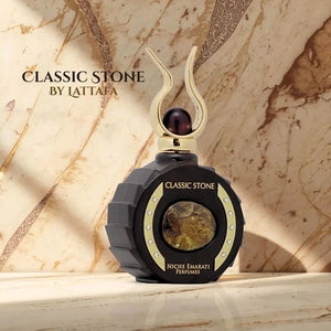 Lattafa Niche Emarati Classic Stone Eau de Parfum Spray Unisex Perfume, 100 ml