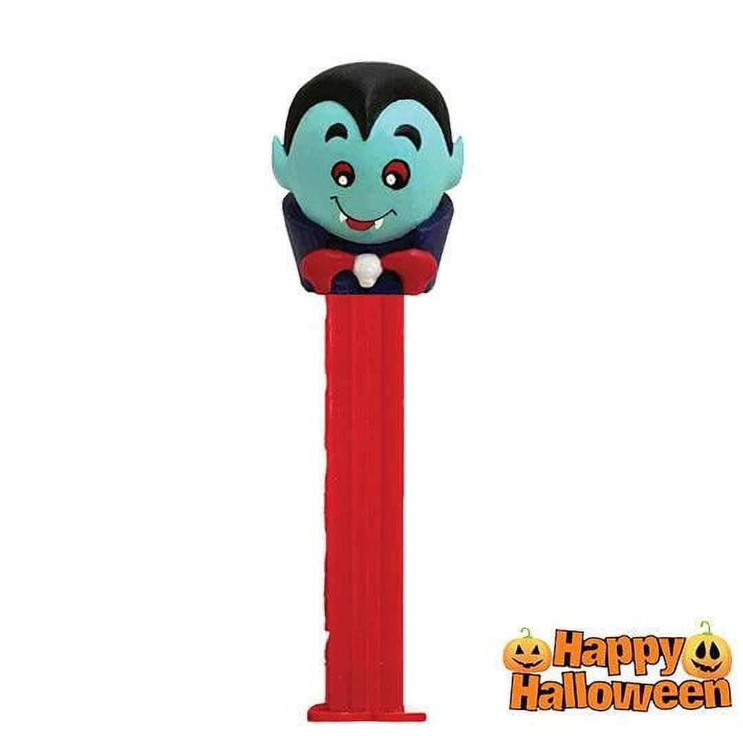 PEZ Candy Halloween Collection Candy Dispenser Plus 3 Candy Corn Flavored Candy Refills, 0.87 Ounce Blister Pack