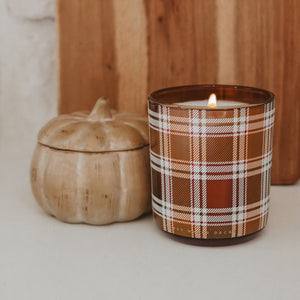 Sweet Water Decor Pumpkin Spice Soy Candle - 8 oz Pumpkin Jar