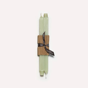 Greentree Home Candle, 12" Square Unscented Taper Handmade Beeswax Candles