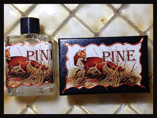 Seventh Muse, Perfume Oil in Black Box, Pine Scent