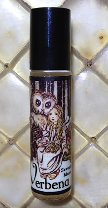 Seventh Muse, Roll On Perfume Oil, 1/3 oz Glass Bottle, Verbena