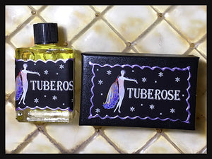 Seventh Muse, Perfume Oil in Black Box, Tuberose Scent