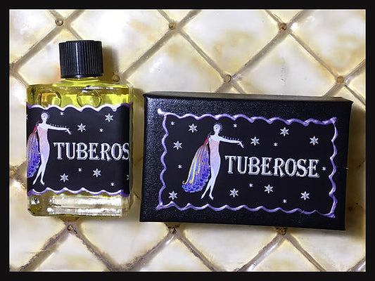Seventh Muse, Perfume Oil in Black Box, Tuberose Scent