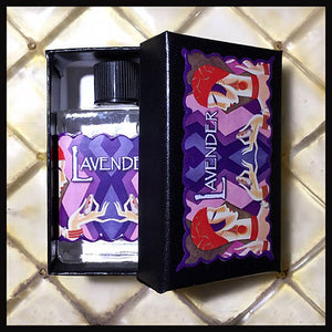 Seventh Muse, Perfume Oil in Black Box, Lavender Scent