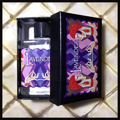 Seventh Muse, Perfume Oil in Black Box, Lavender Scent