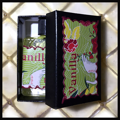 Seventh Muse, Perfume Oil in Black Box, Vanilla Scent