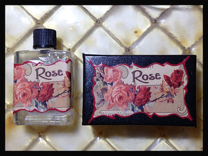 Seventh Muse, Perfume Oil in Black Box, Rose Scent