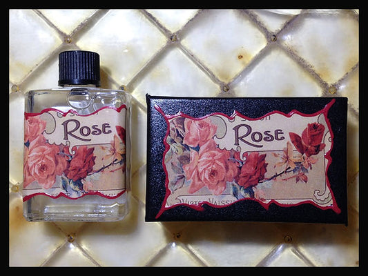 Seventh Muse, Perfume Oil in Black Box, Rose Scent