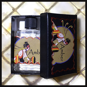 Seventh Muse, Perfume Oil in Black Box, Amber Scent