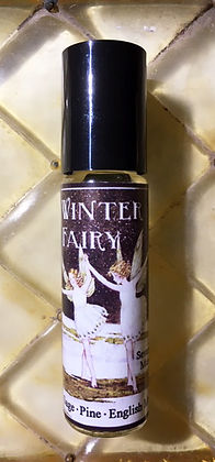 Seventh Muse, Roll On Perfume Oil, 1/3 oz Glass Bottle, Winter Fairy