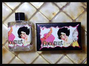 Seventh Muse, Perfume Oil in Black Box, Coconut Scent