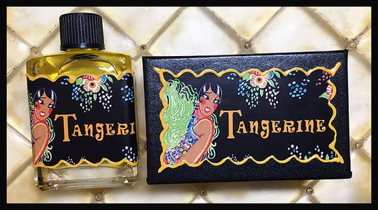 Seventh Muse, Perfume Oil in Black Box, Tangerine Scent