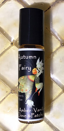 Seventh Muse, Roll On Perfume Oil, 1/3 oz Glass Bottle, Autumn Fairy