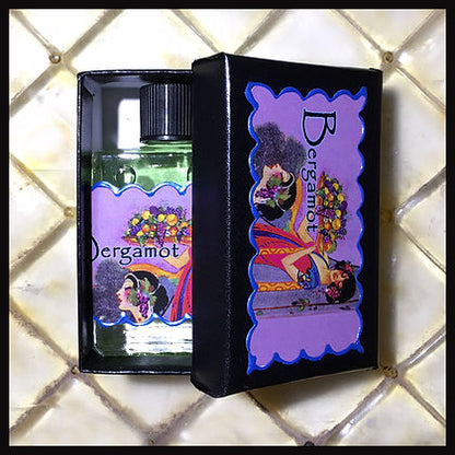 Seventh Muse, Perfume Oil in Black Box, Bergamot Scent