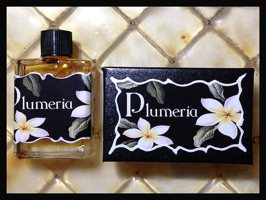 Seventh Muse, Perfume Oil in Black Box, Plumeria Scent
