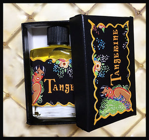 Seventh Muse, Perfume Oil in Black Box, Tangerine Scent