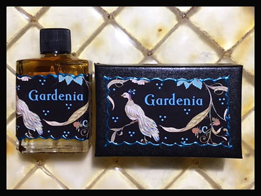 Seventh Muse, Perfume Oil in Black Box, Gardenia Scent
