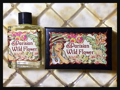 Seventh Muse, Perfume Oil in Black Box, Parisian Wild Flower Scent