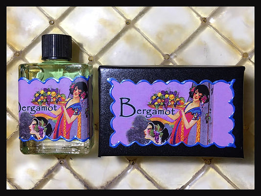Seventh Muse, Perfume Oil in Black Box, Bergamot Scent