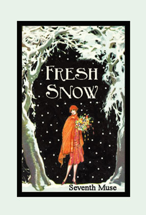 Seventh Muse, Roll On Perfume Oil, 1/3 oz Glass Bottle, Fresh Snow