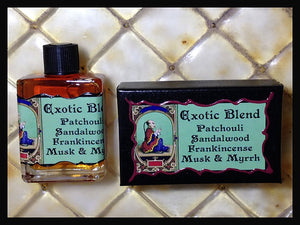 Seventh Muse, Perfume Oil in Black Box, Exotic Blend Scent