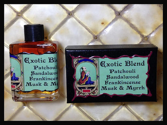 Seventh Muse, Perfume Oil in Black Box, Exotic Blend Scent