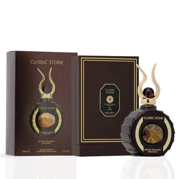 Lattafa Niche Emarati Classic Stone Eau de Parfum Spray Unisex Perfume, 100 ml