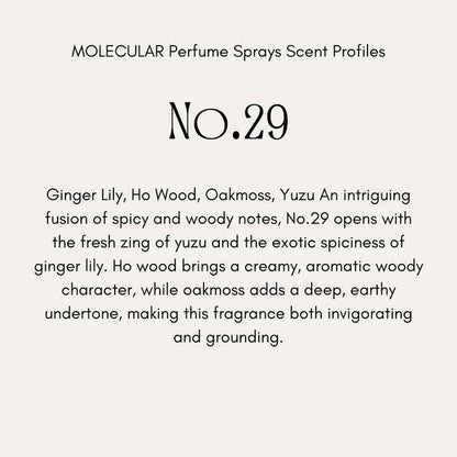 Buffalo Gal, MOLECULAR Clean Natural Perfume Sprays
