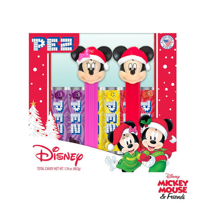 Disney Mickey and Minnie Mouse Christmas PEZ Dispenser