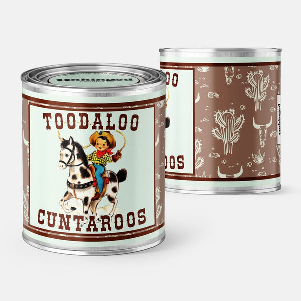 Toodalloo Cuntaroo Western Themed Soy Candle