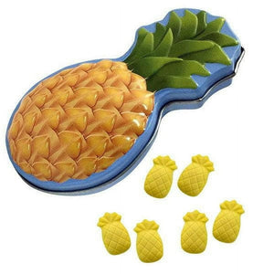 Aloha Pineapple Candies, 0.7 Ounce Candy Tin