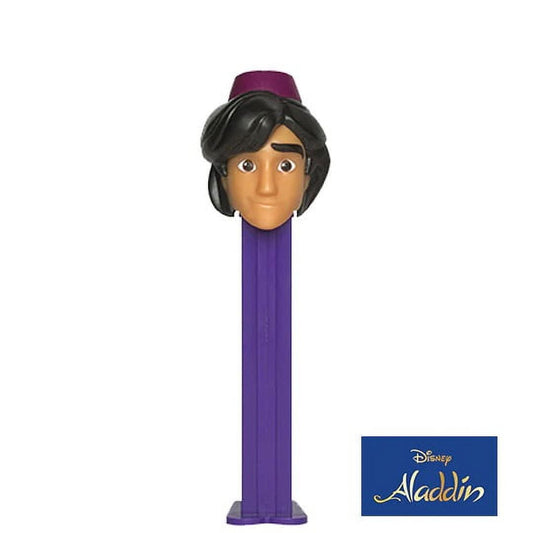 PEZ Disney Aladdin Collectable Candy Dispenser Blister Pack , 0.87 Ounce