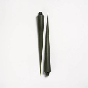 Greentree Home Candle, 14" Cone Unscented Taper Handmade Beeswax Candles