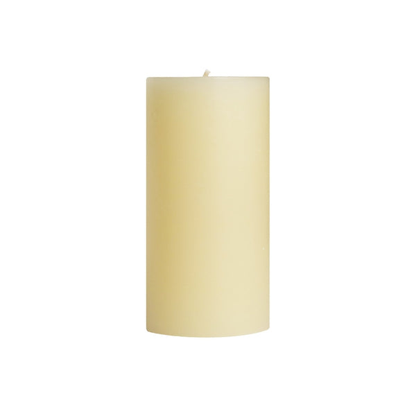 Unscented Pillar Candles, Off White