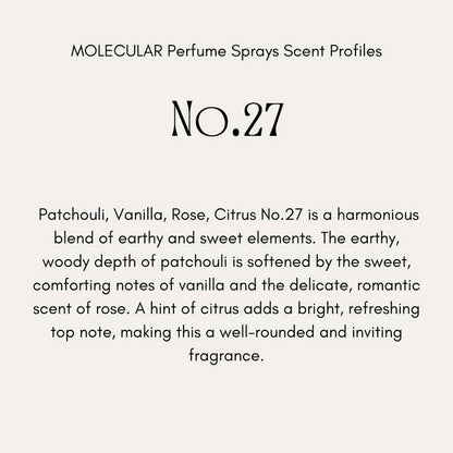 Buffalo Gal, MOLECULAR Clean Natural Perfume Sprays