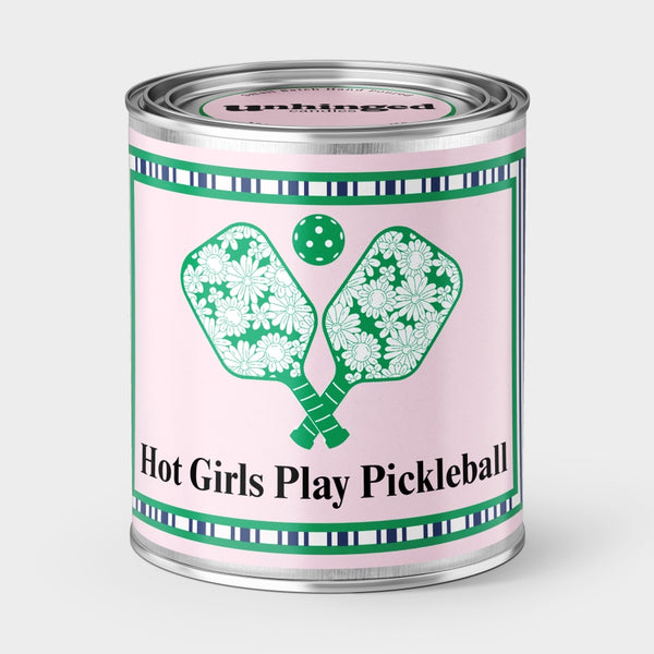 Hot Girls Play Pickleball Soy Candle
