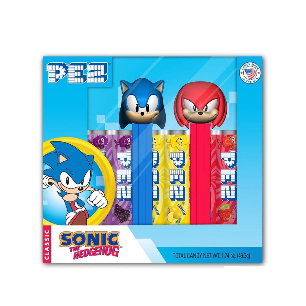 PEZ Candy Sonic the Hedgehog Twin Pack Gift Set