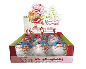 Strawberry Shortcake Candy Ornaments, A Berry Merry Holiday Strawberry Flavored