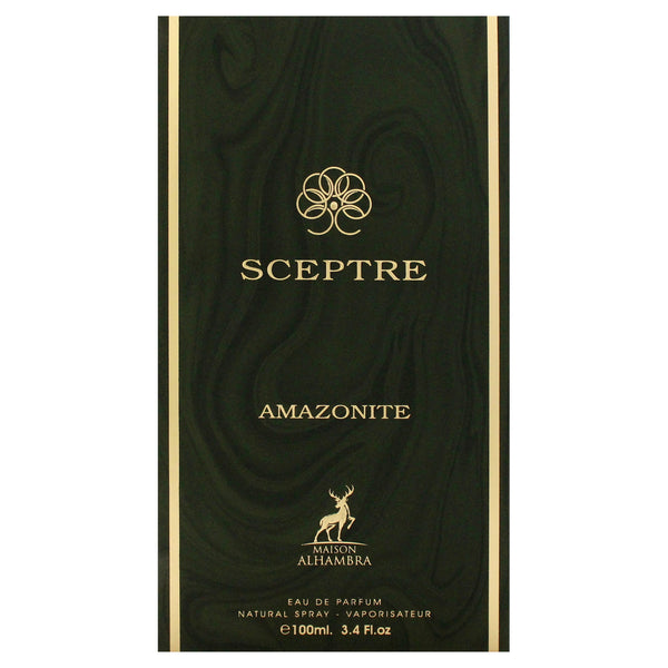 Maison Alhambra Sceptre Amazonite Eau de Parfum Spray Unisex Perfume, 100 ml