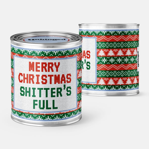 Merry Christmas Shitter's Full Soy Candle