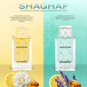 Swiss Arabian Shaghaf Feminine Luxury Eau de Parfum Spray for Women, 75 ml
