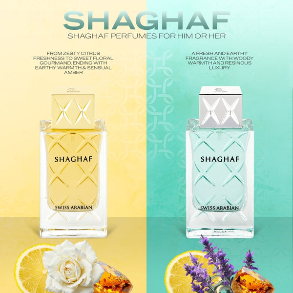 Swiss Arabian Shaghaf Feminine Luxury Eau de Parfum Spray for Women, 75 ml