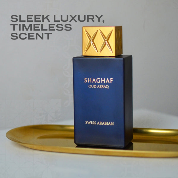 Swiss Arabian Shaghaf Oud Azraq Luxury Eau de Parfum Unisex Perfume Spray
