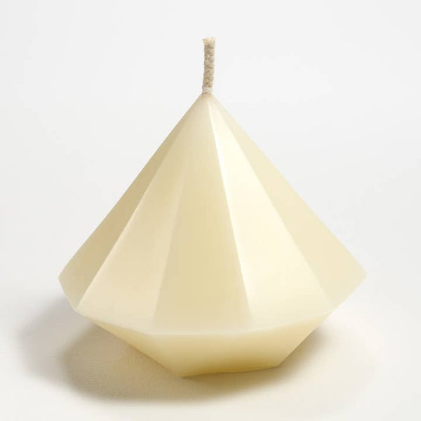 Greentree Home Candle, Gemstone Unscented Handmade Beeswax Sculptural Candles