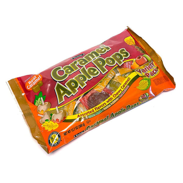 Tootsie Caramel Apple Pops Assorted Apple Orchard Lollipops Bags, 12.70 Ounce bag